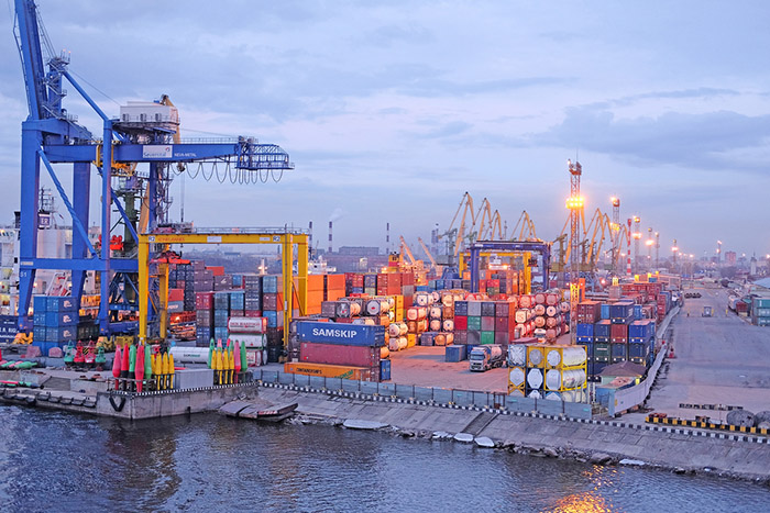Russia sea port map - companiesWas