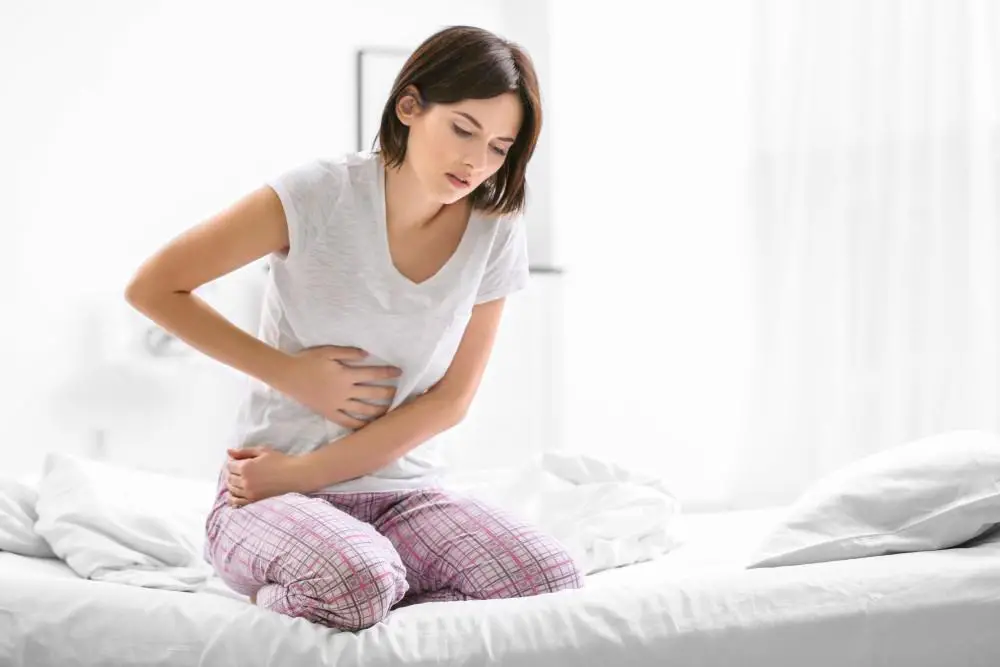 woman in pain